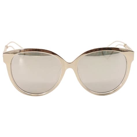 Sunglasses Dior Silver in Metal 